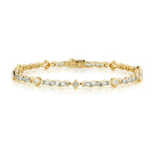Load image into Gallery viewer, Awakenings Tennis Bracelet in All White Diamonds