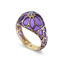 Load image into Gallery viewer, Aura Lalita Ring in Violet