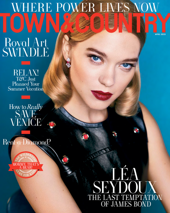 All Diamond Gateways Ring featured in Town & Country Magazine