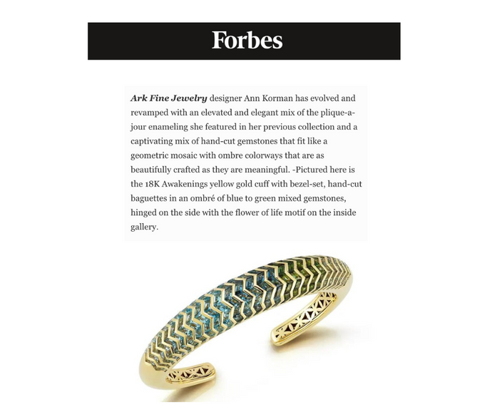Forbes Men's Cuff Bangle Bracelet