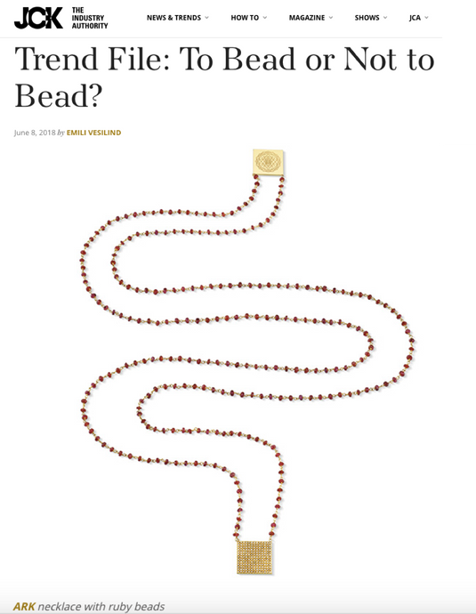 JCK Trend File: To Bead or Not to Bead