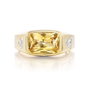 Jupiter Creation Ring with Yellow Sapphire
