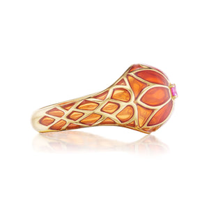 Aura Lalita Ring in Orange