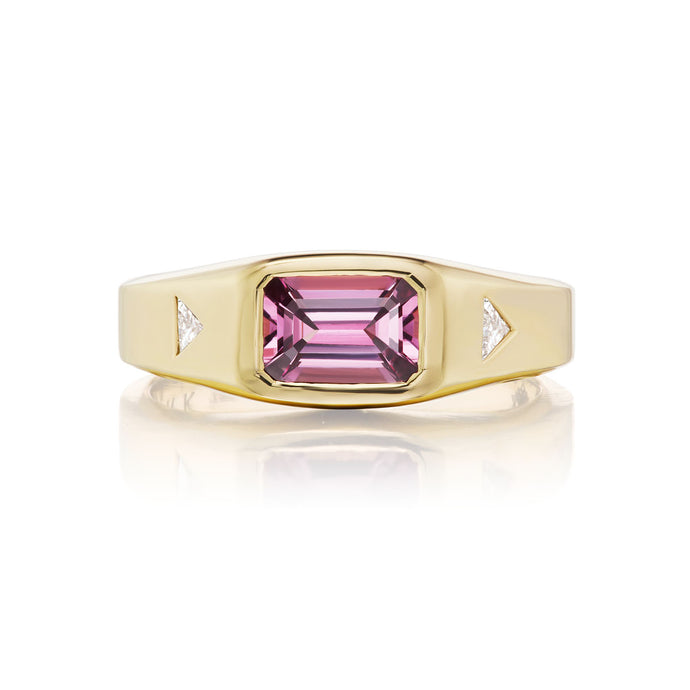 Creation Small Ring in Pink Spinel
